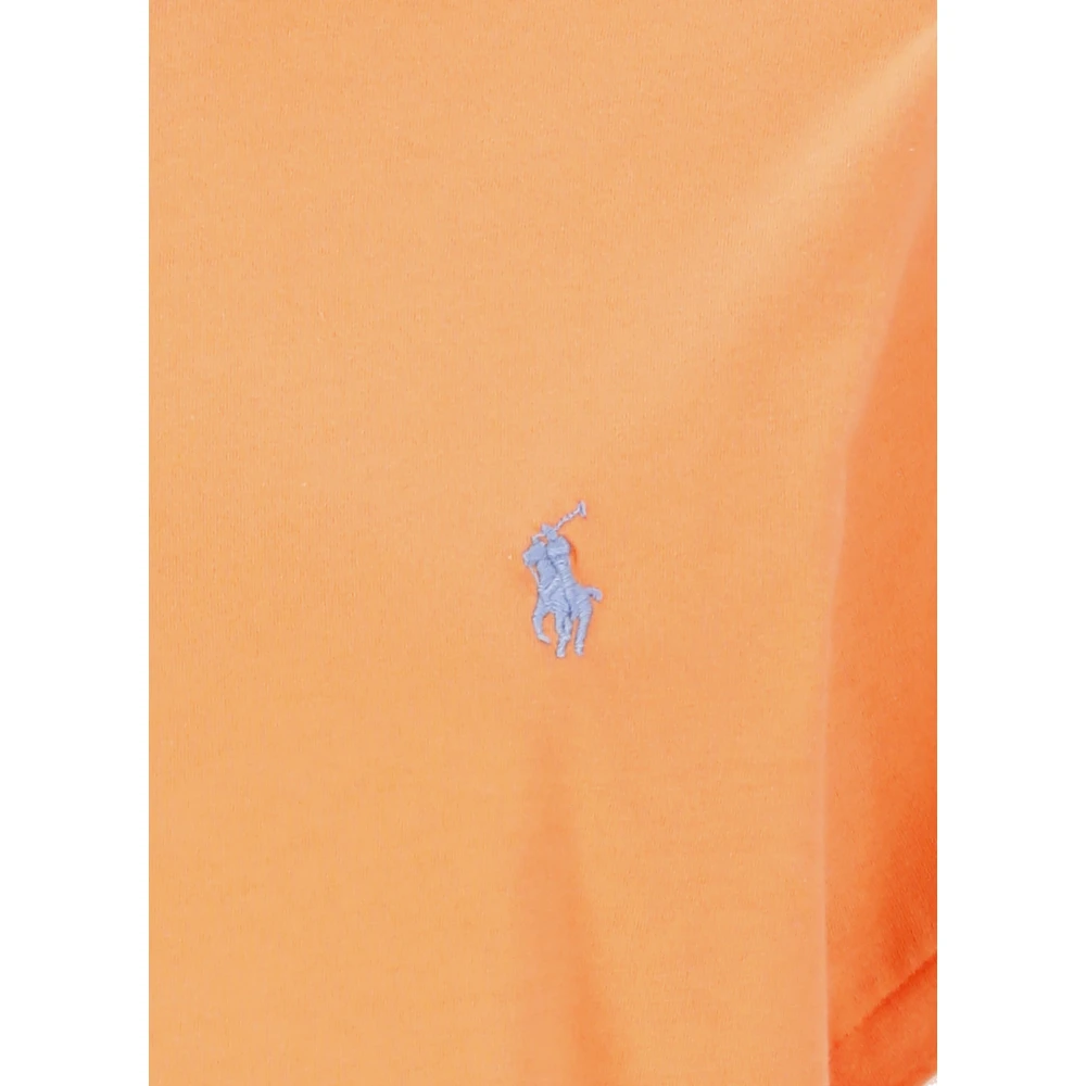 Ralph Lauren Katoenen T-shirt Orange Dames
