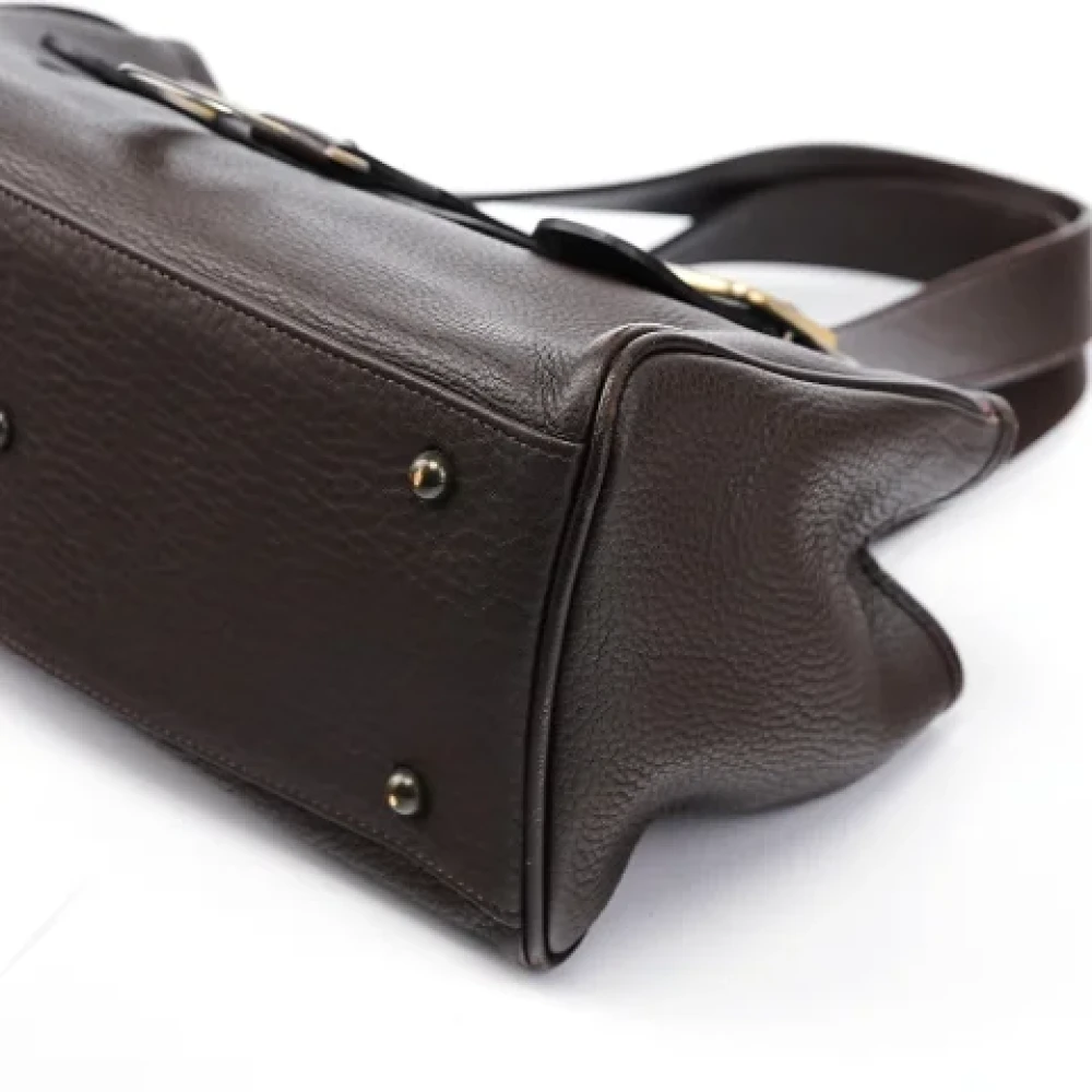 Chloé Pre-owned Leather totes Brown Dames