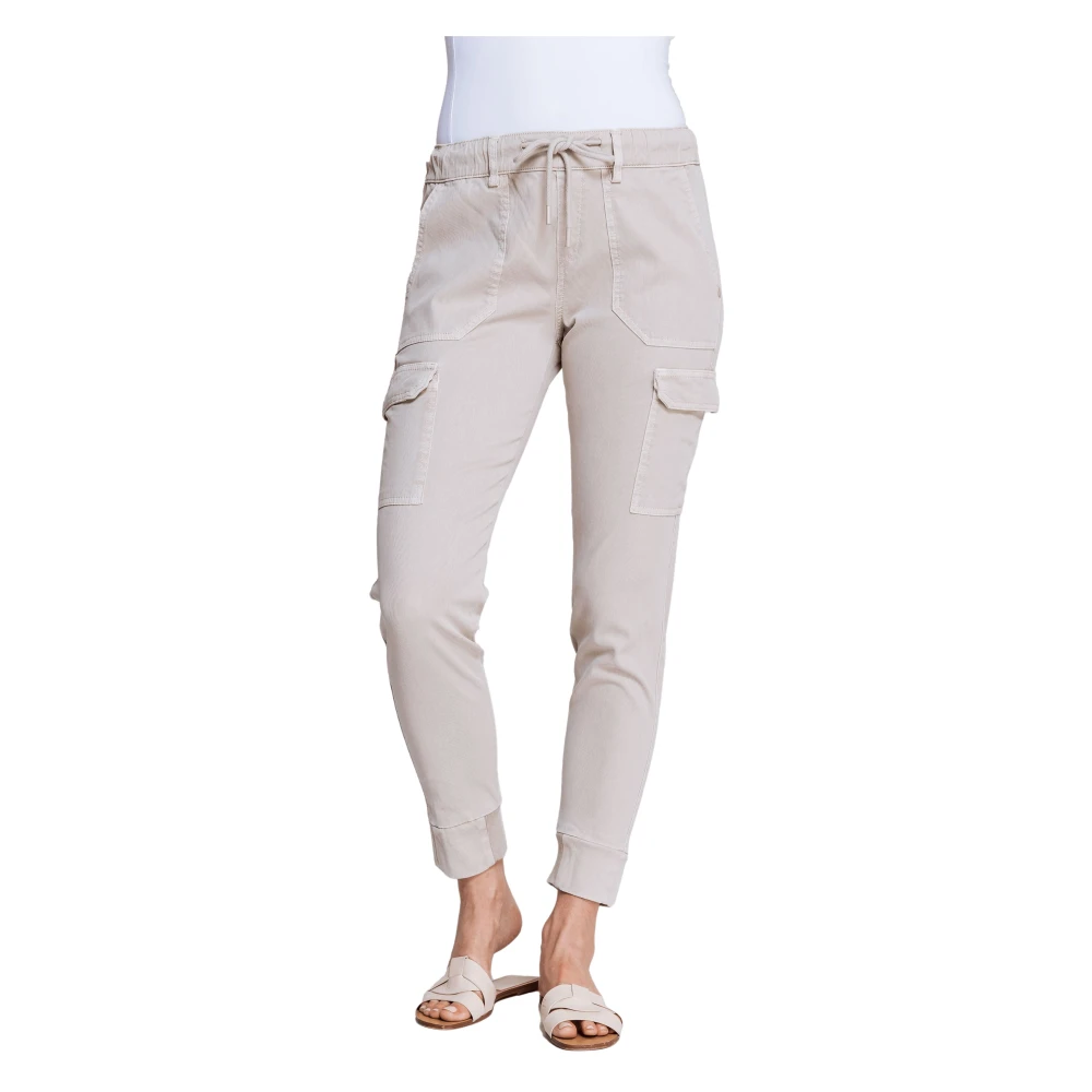 Cord-Cargo trousers Daisey Beige