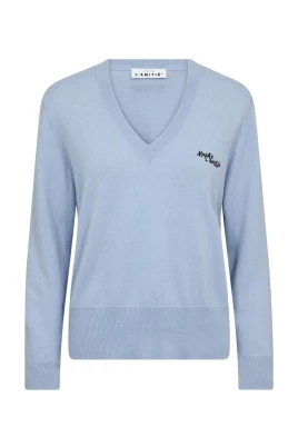 V-neck Stickat
