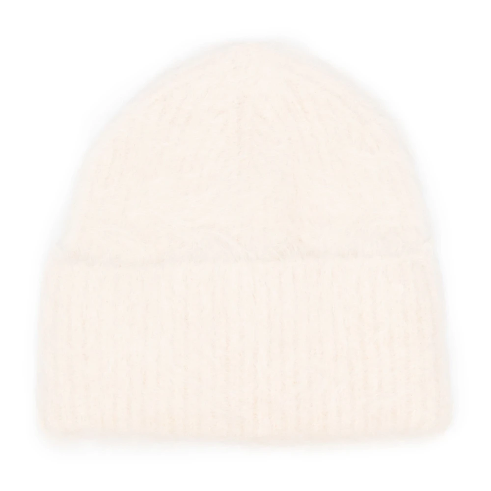 TotêMe Gezellig Gebreide Muts Beige Dames