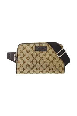 Pre-owned GG Supreme Canvas Bältesväska