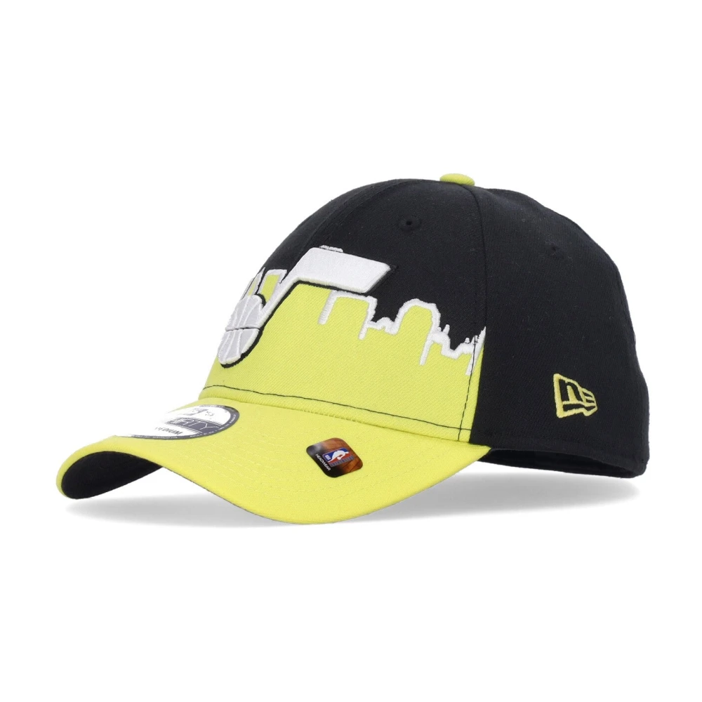 New era Utah Jazz Gebogen Klep Pet NBA Black Unisex