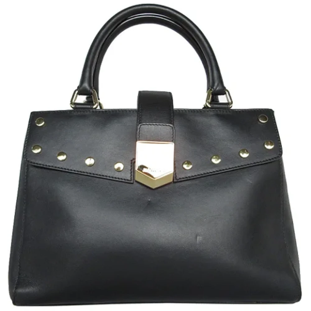 Jimmy Choo Pre-owned Leather handbags Black Dames