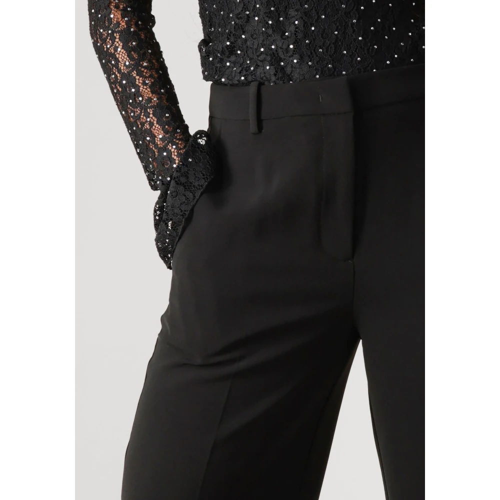 Dante 6 Alain Straight Pants Damesbroek Black Dames