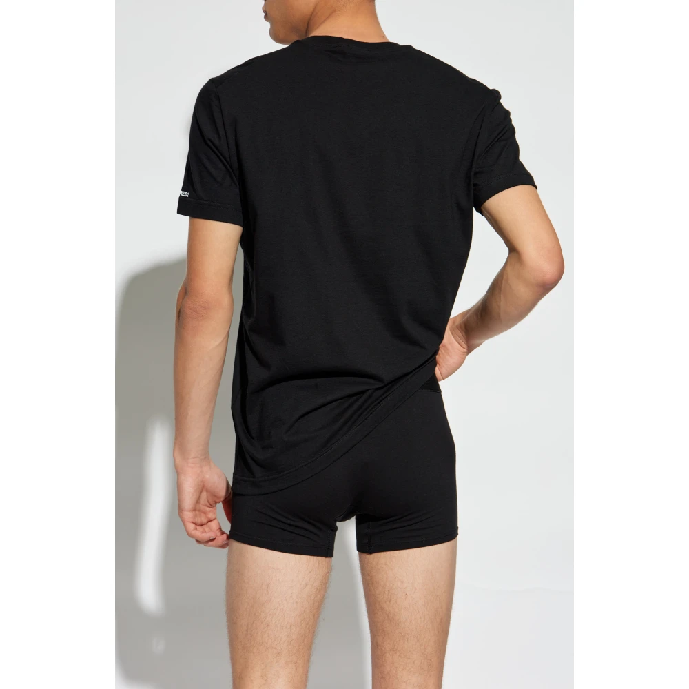 Dsquared2 Driepack t-shirts uit de 'Underwear' collectie Black Heren