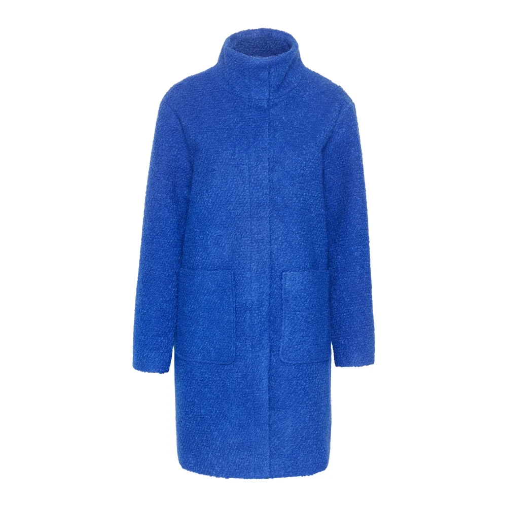 Saint Tropez Surf Blue Coat Jacket Blue, Dam