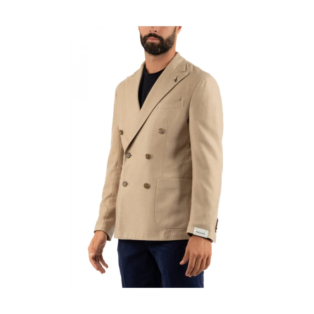 Paoloni Herenjas Beige Heren