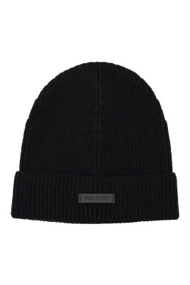 black-rib-knit-beanie-hat