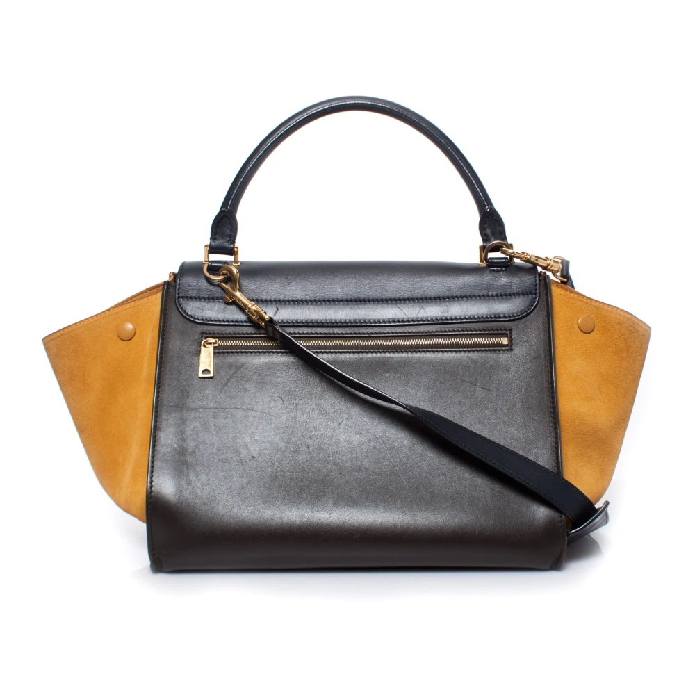 Celine Vintage Tweedehands tas Blue Dames