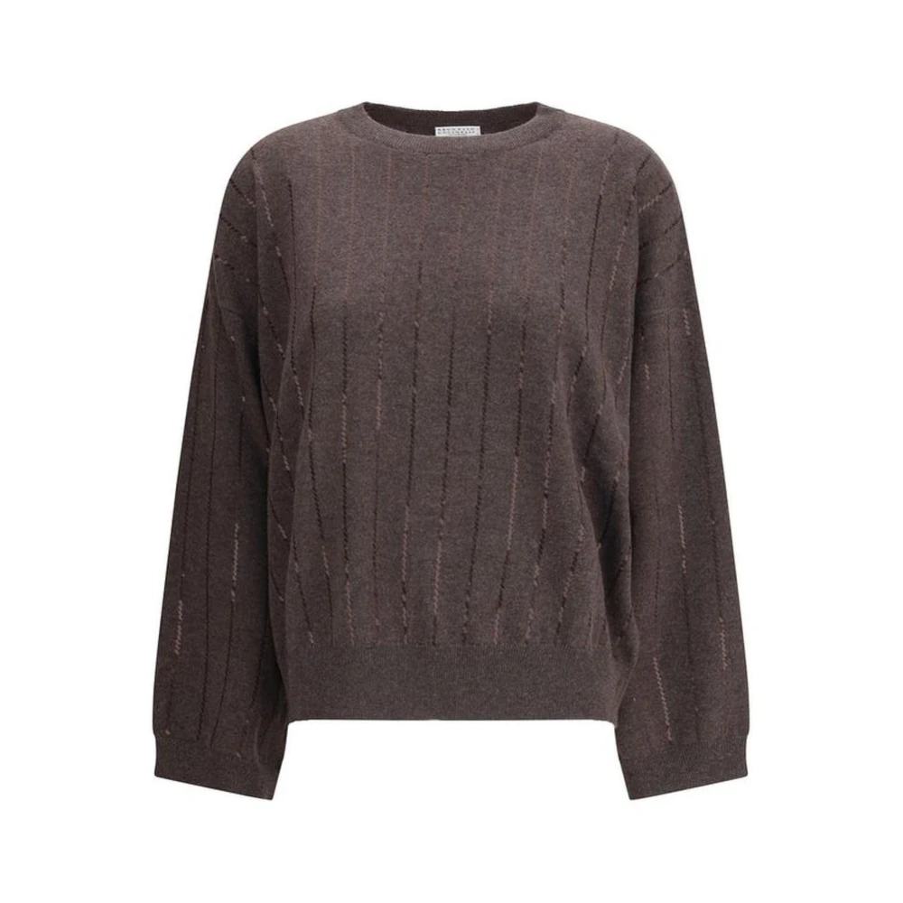 Knitwear > Cashmere Knitwear - - Brunello Cucinelli - Modalova
