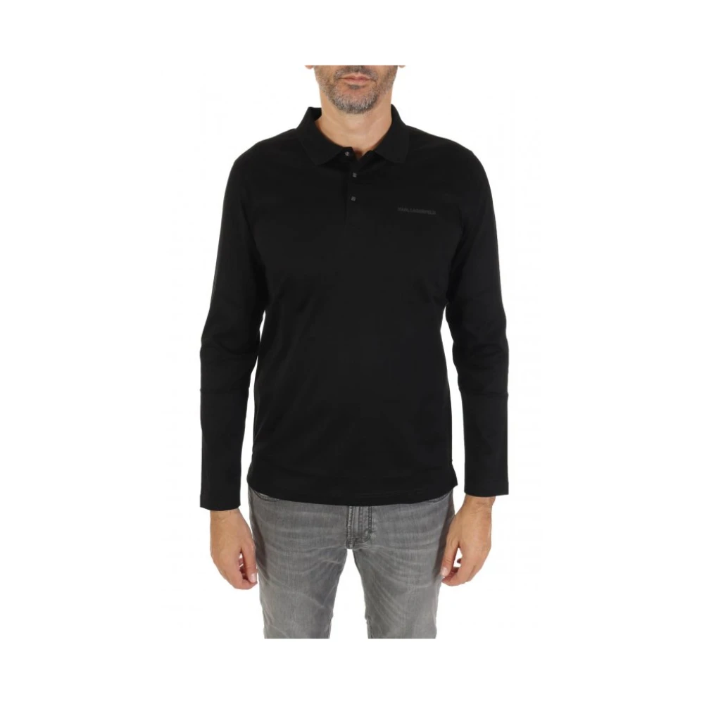 Karl Lagerfeld Homme Noir - Tops > Polo Shirts