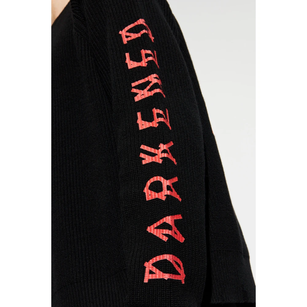 44 Label Group Trui met ronde hals Black Heren