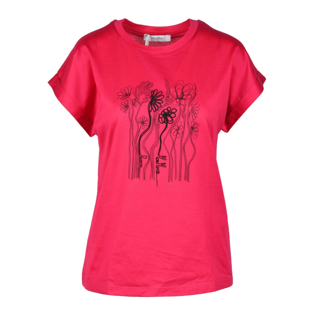 Max Mara Tshirt Pink Dames