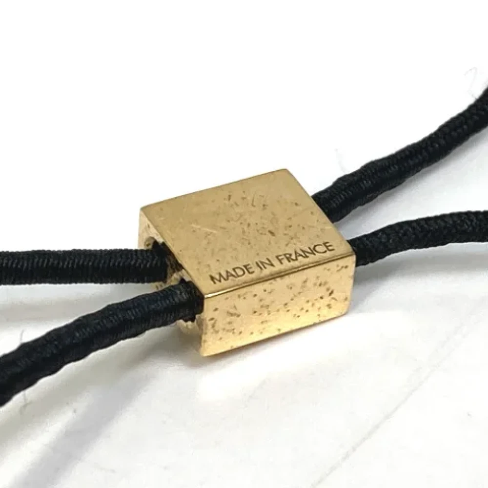 Louis Vuitton Vintage Pre-owned Metal hair-accessories Yellow Dames