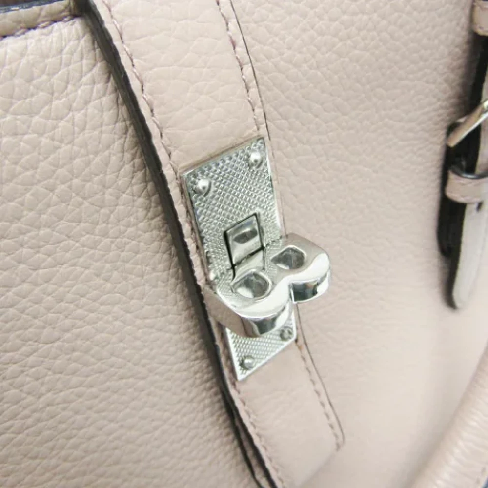 Bally Pre-owned Leather shoulder-bags Beige Dames
