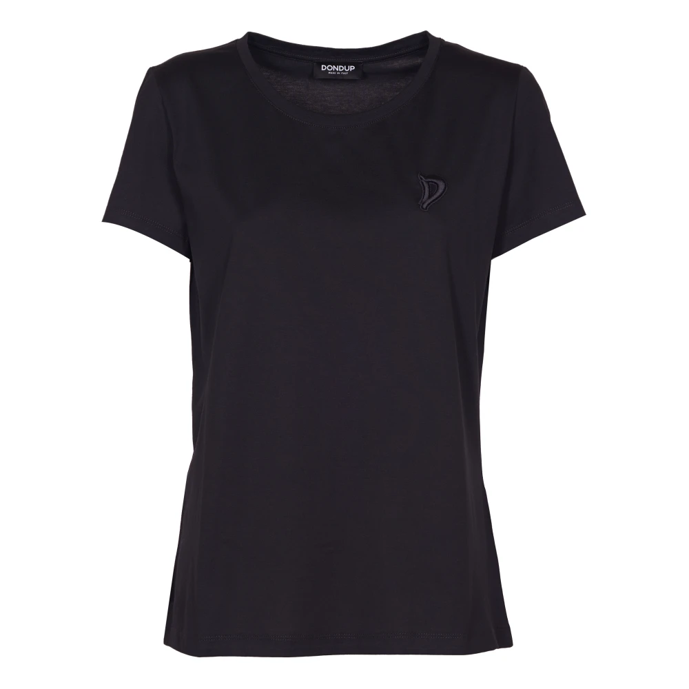 Dondup Stijlvolle T-shirts en Polos Black Dames