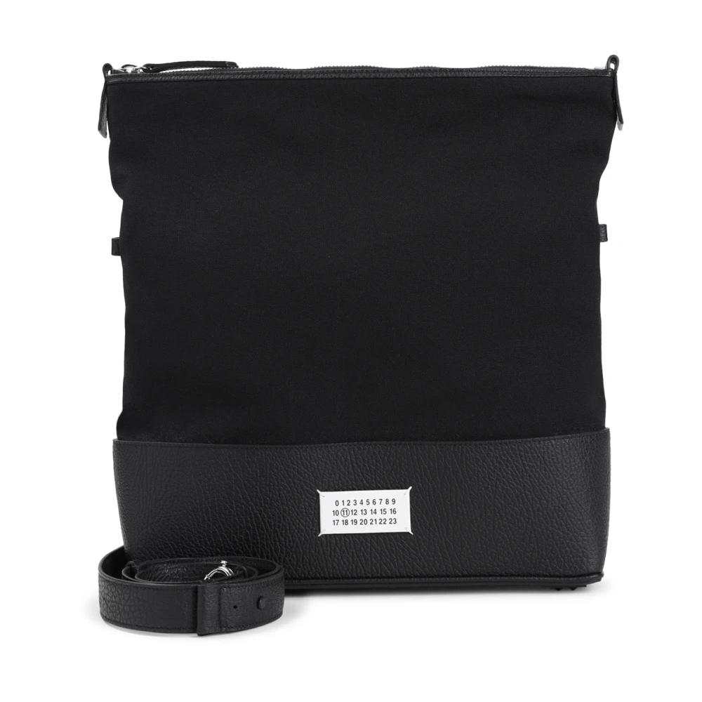 Maison Margiela Zwarte Handtas Ss25 Elegant Accessoire Black Heren