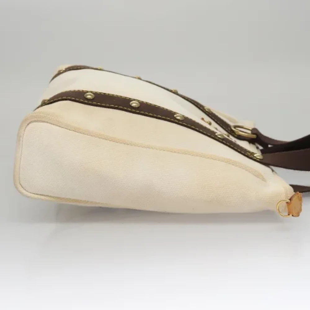Louis Vuitton Vintage Pre-owned Canvas totes Beige Dames