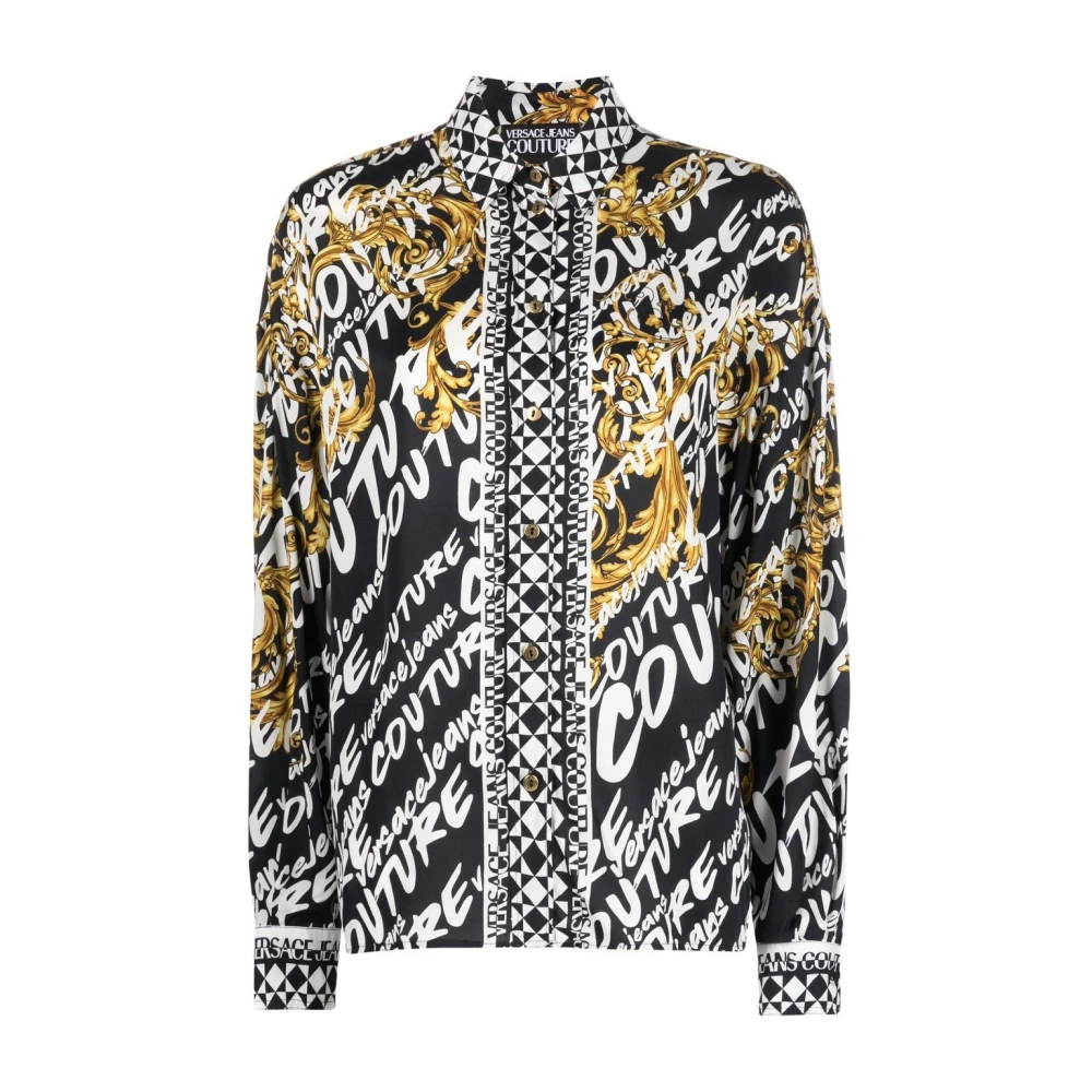 Versace Jeans Couture Women's Multicolor Shirts, Xs, Placed Shirts Brush Couture