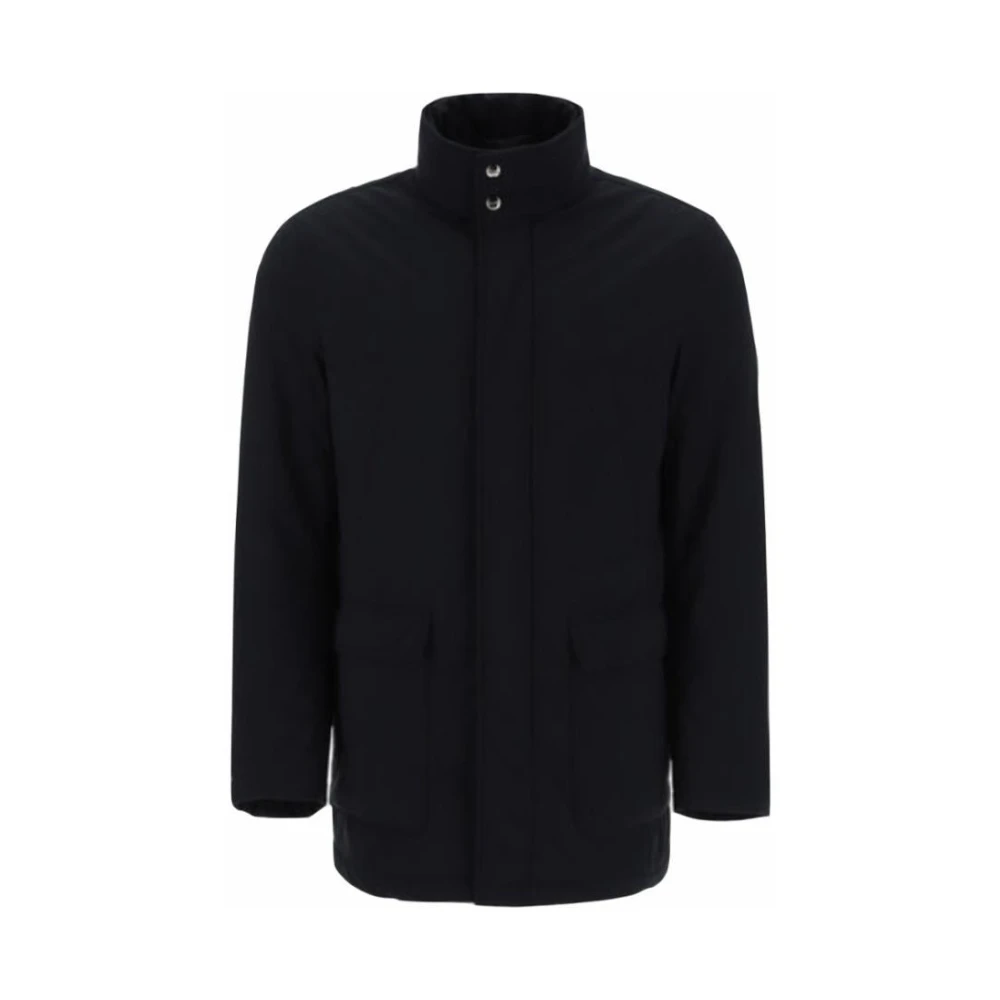 Herno Field Jacket Blue Heren