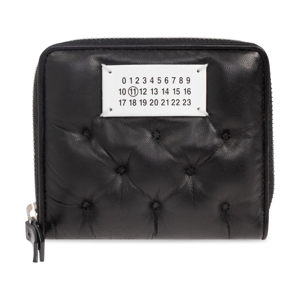 Maison Margiela Leren portemonnee Black Unisex