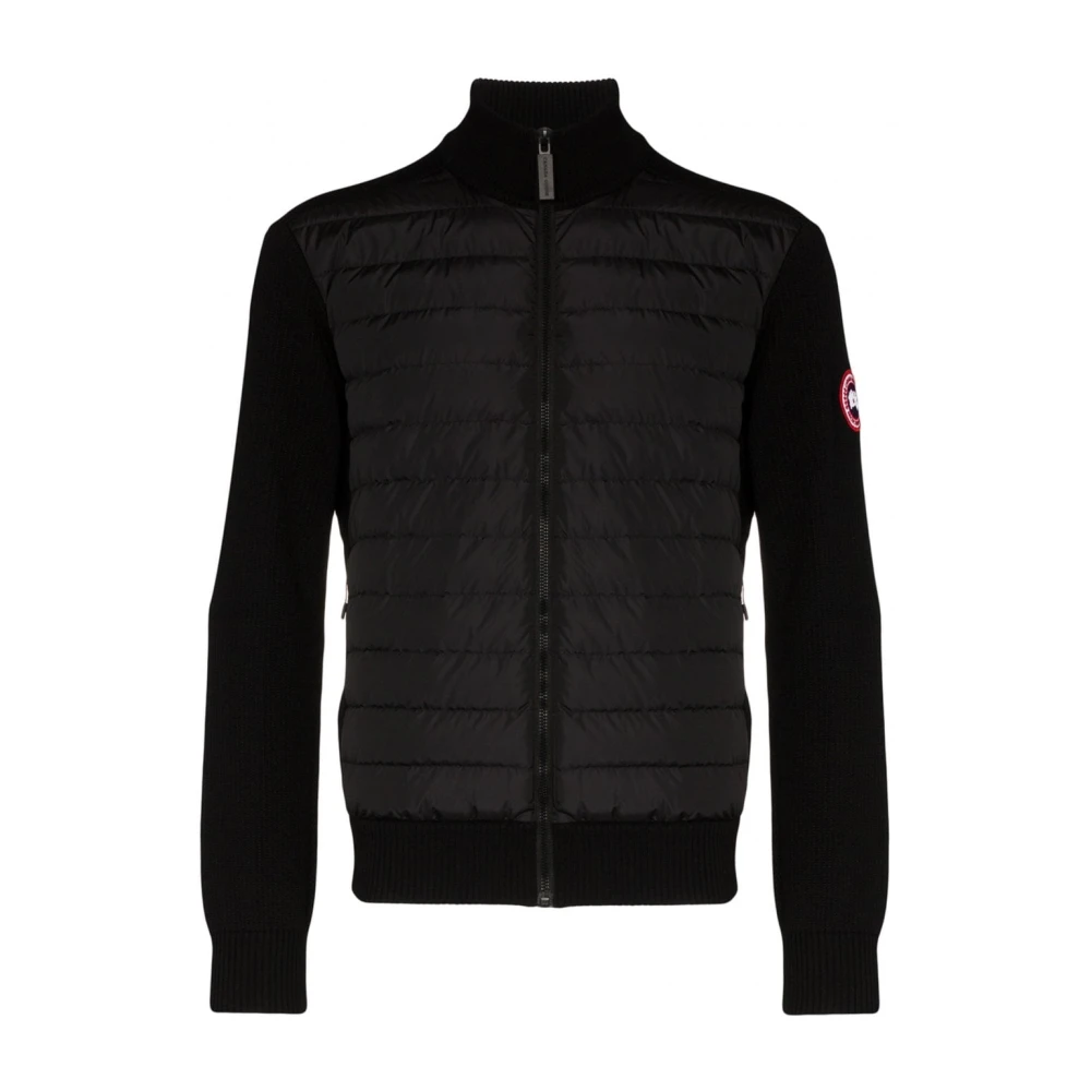 Canada Goose Hybridge Knit Jacket i svart Black, Herr