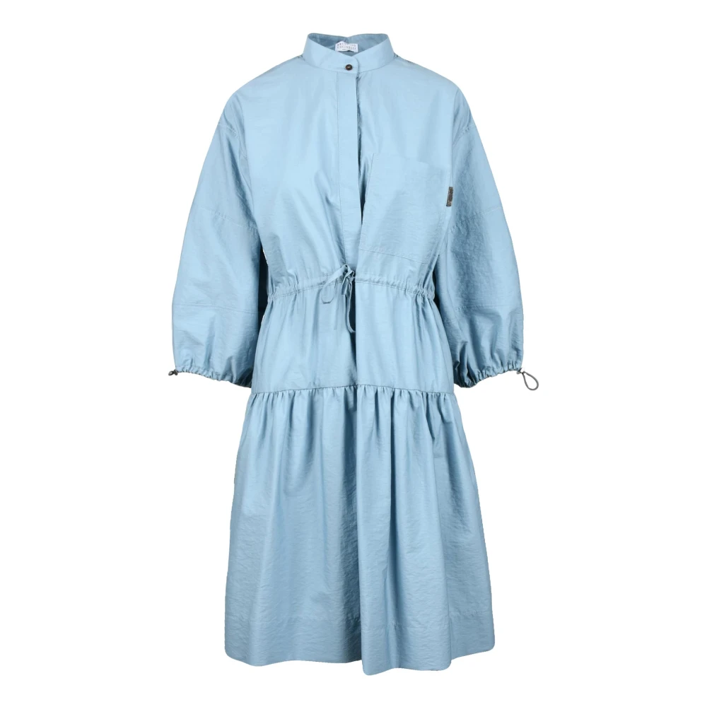 BRUNELLO CUCINELLI Damesjurk Blue Dames