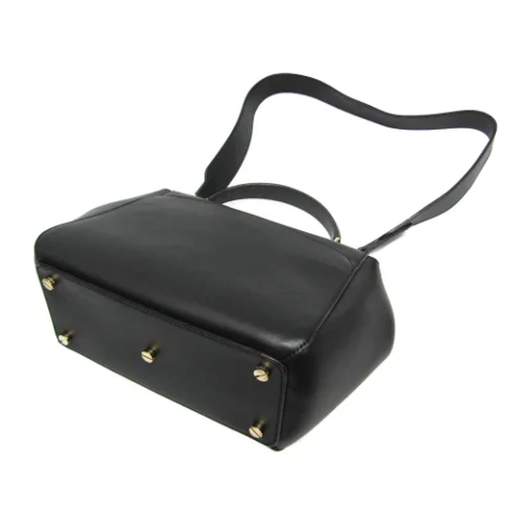 Bally Pre-owned Leather shoulder-bags Black Dames