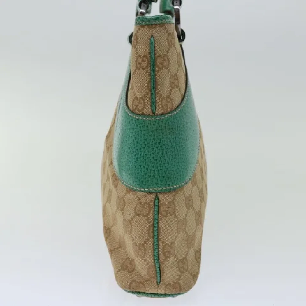 Gucci Vintage Pre-owned Canvas totes Beige Dames