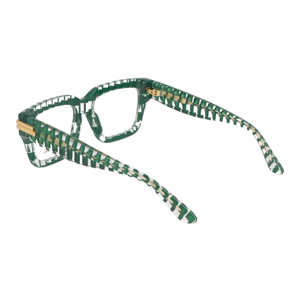 Bottega Veneta Onregelmatige acetaat brilmontuur model Green Unisex