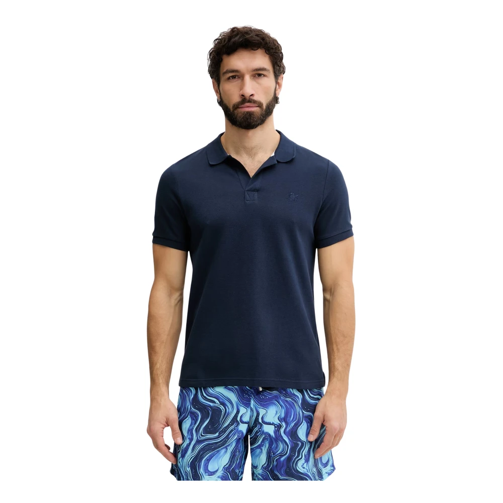 Vilebrequin Uomo Blu Top, S, New,