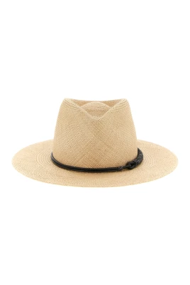 Woven Monile Fedora Hatt