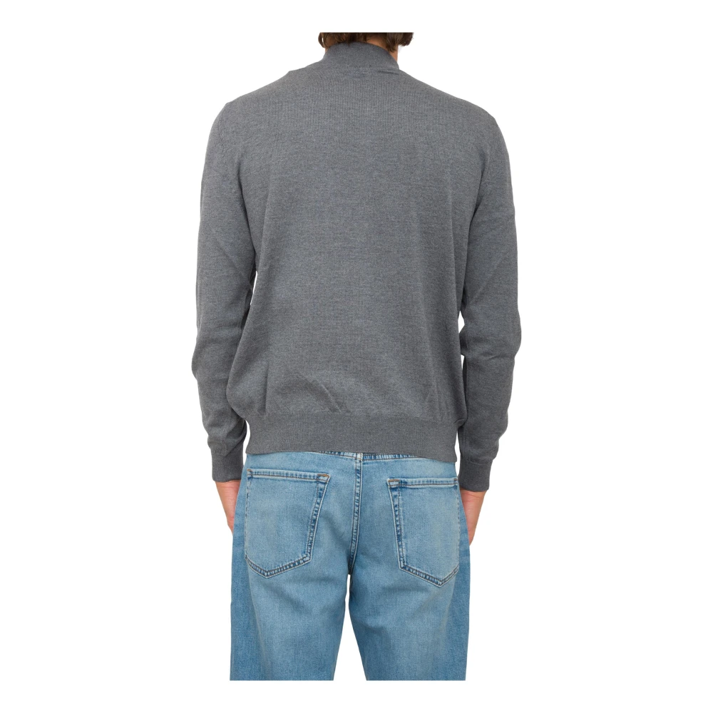 Hugo Boss Grijze Gebreide Kleding Gray Heren