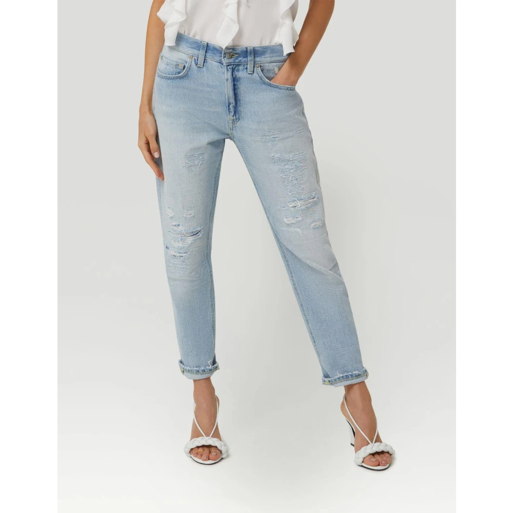 Dondup Mila Broek Blue Dames