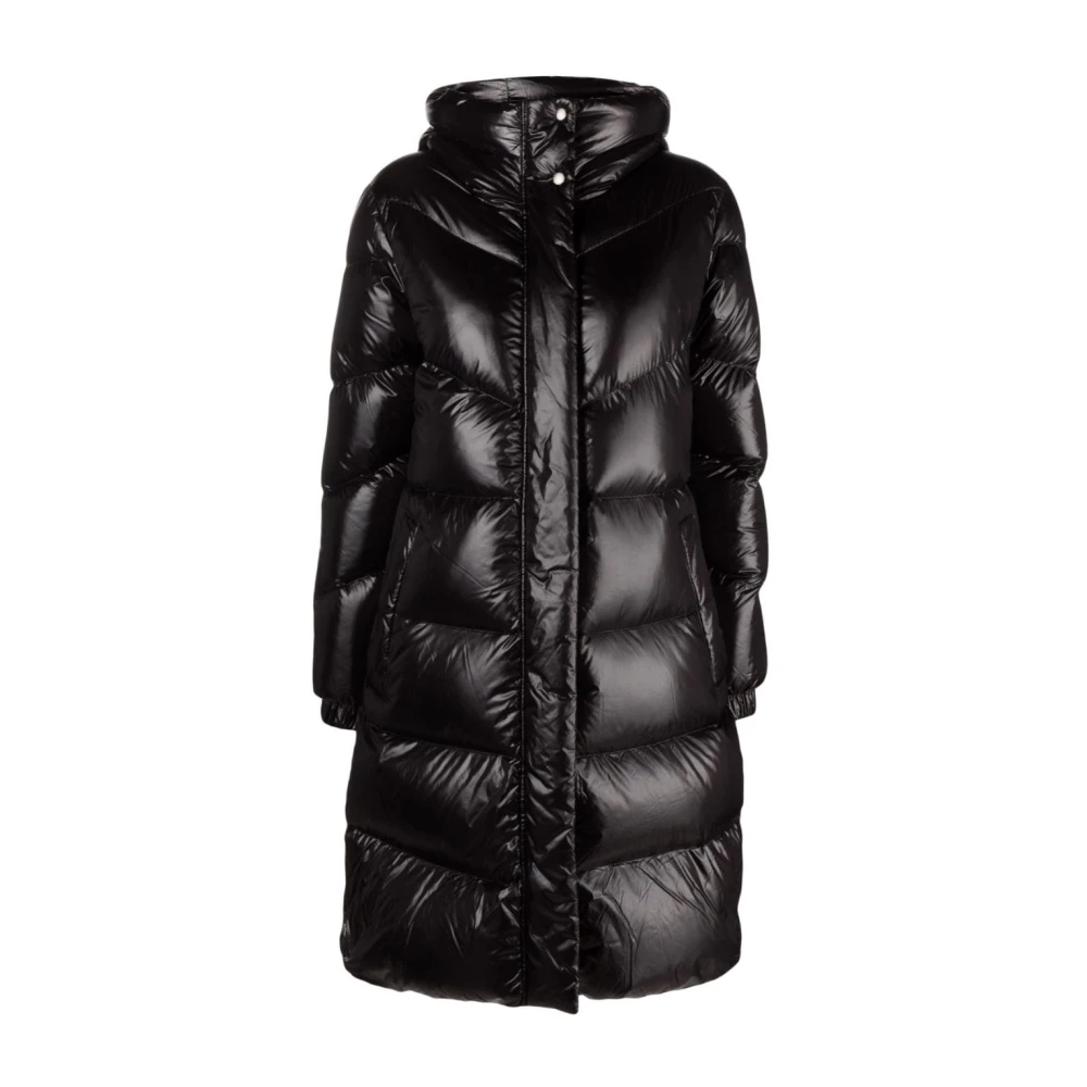 Woolrich Zwarte Parka Jas voor Vrouwen Black Dames