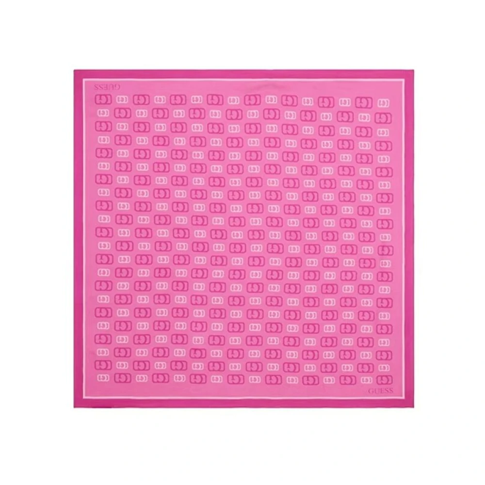 Guess Pink Scarves, Female, One Size, Foulard