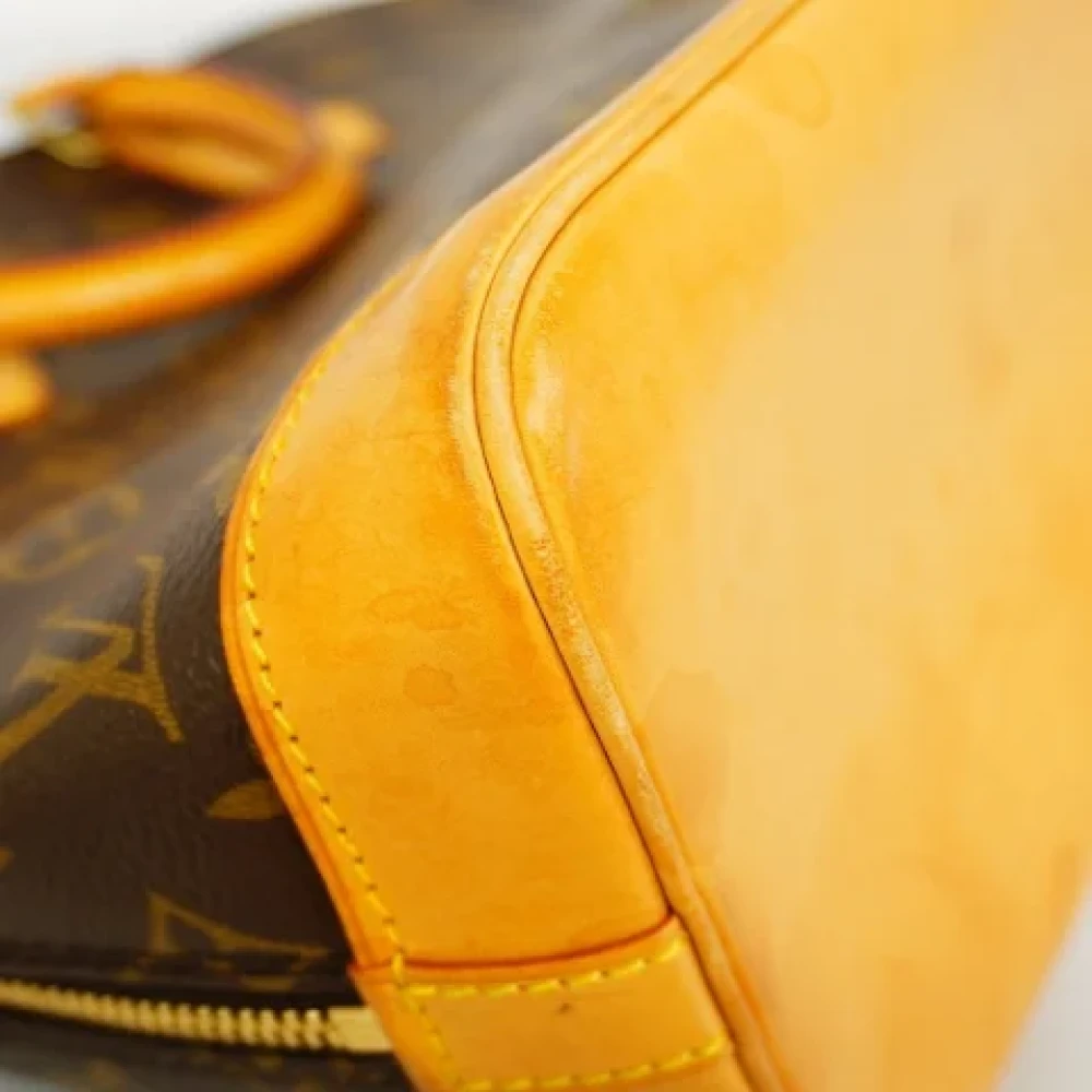 Louis Vuitton Vintage Pre-owned Fabric handbags Brown Dames
