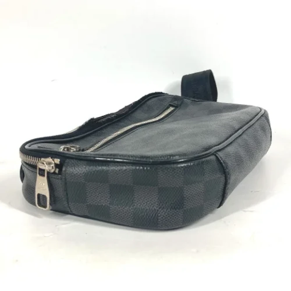 Louis Vuitton Vintage Pre-owned Cotton louis-vuitton-bags Black Dames