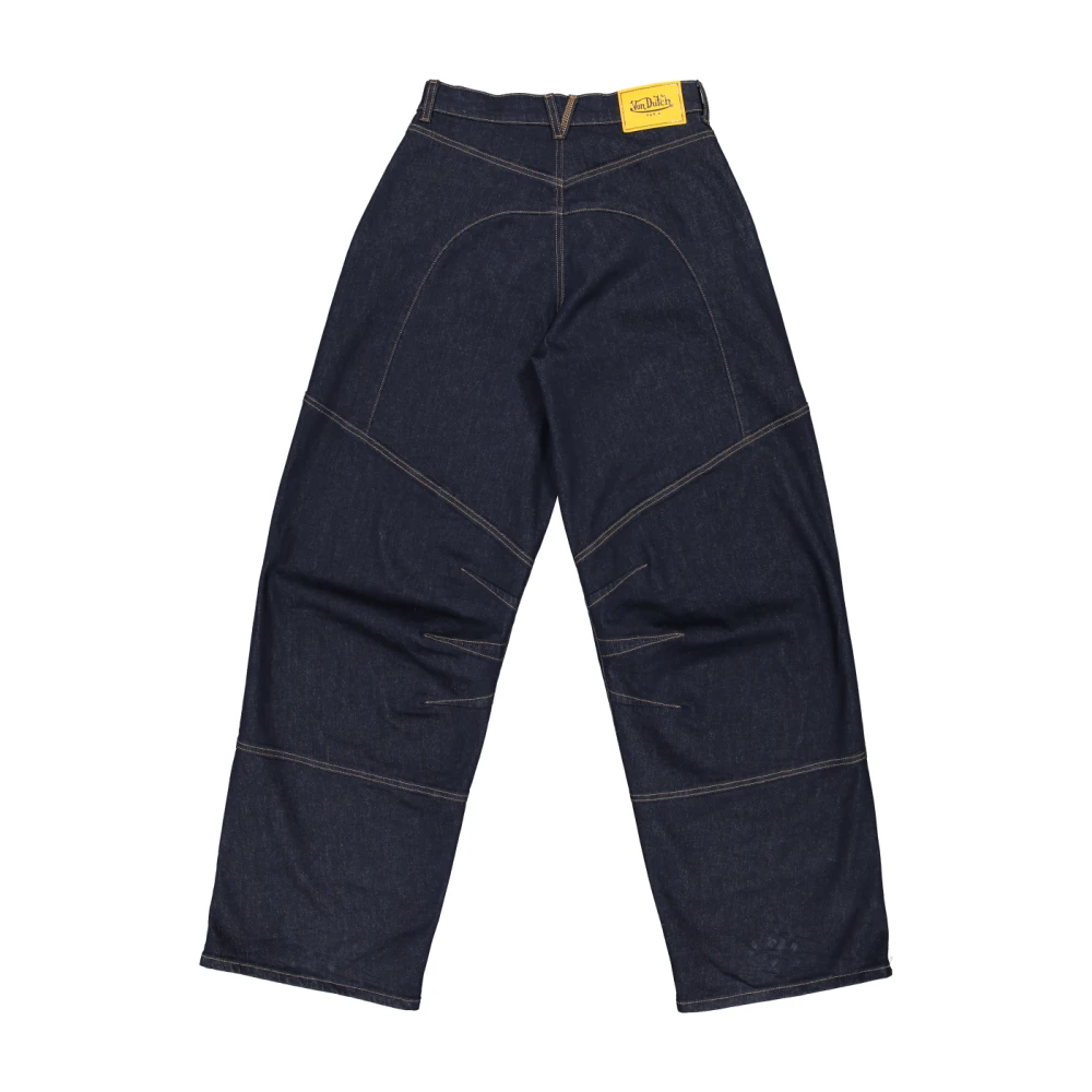 Von Dutch Leo Lifestyle Broek Blue Dames