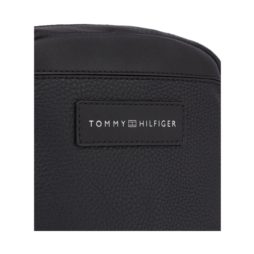 Tommy Hilfiger Zwarte Crossbodytas voor mannen Black Heren