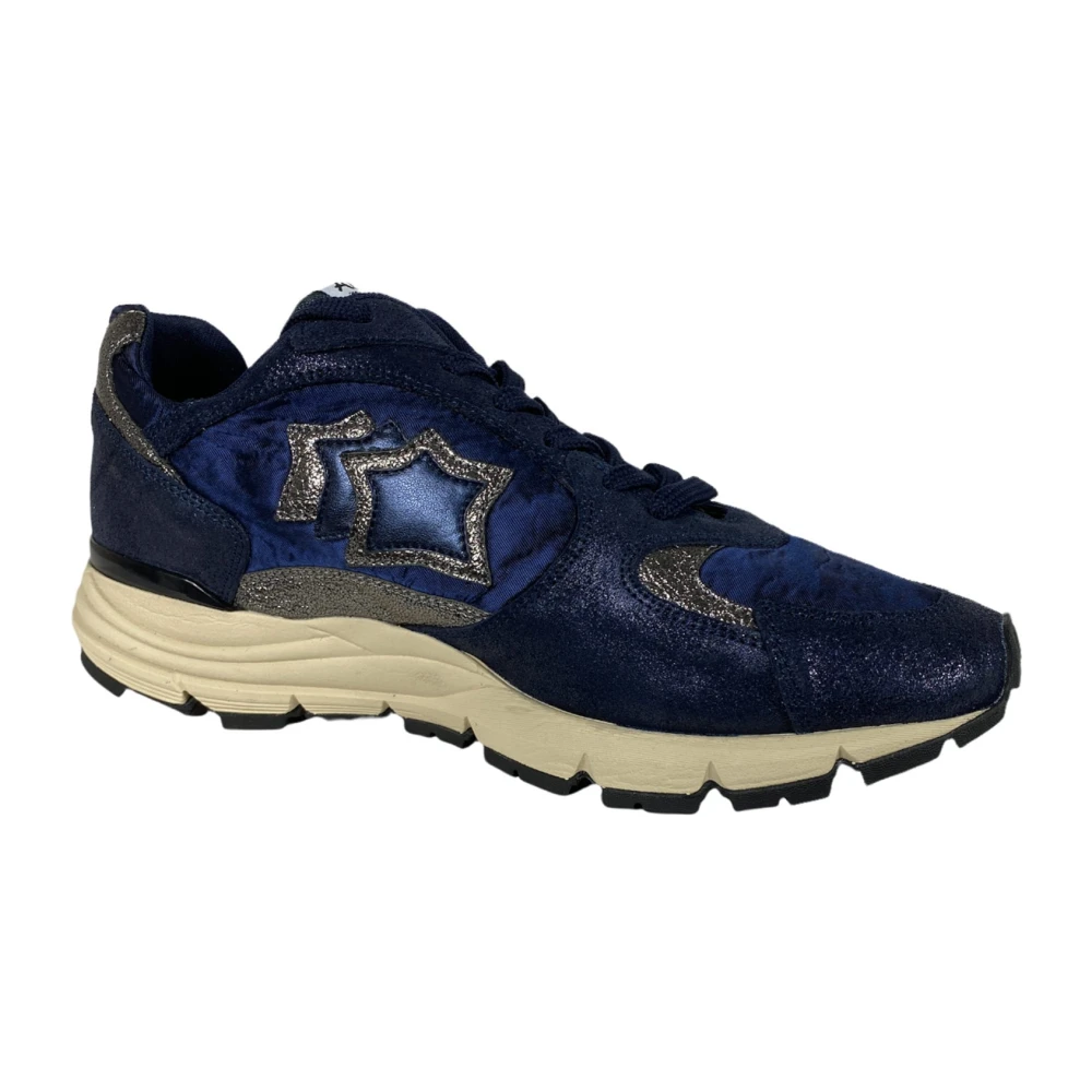 Atlantic Stars Zilveren Mira Schoenen Made in Italy Dames Schoenen Blauw
