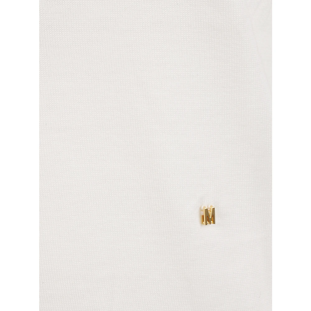 Moschino Witte Sweaters voor een stijlvolle look White Dames
