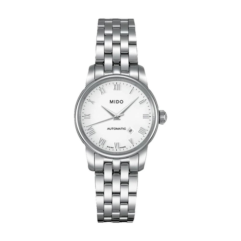 Mido Women's Gray Stainless Steel Dress Watch