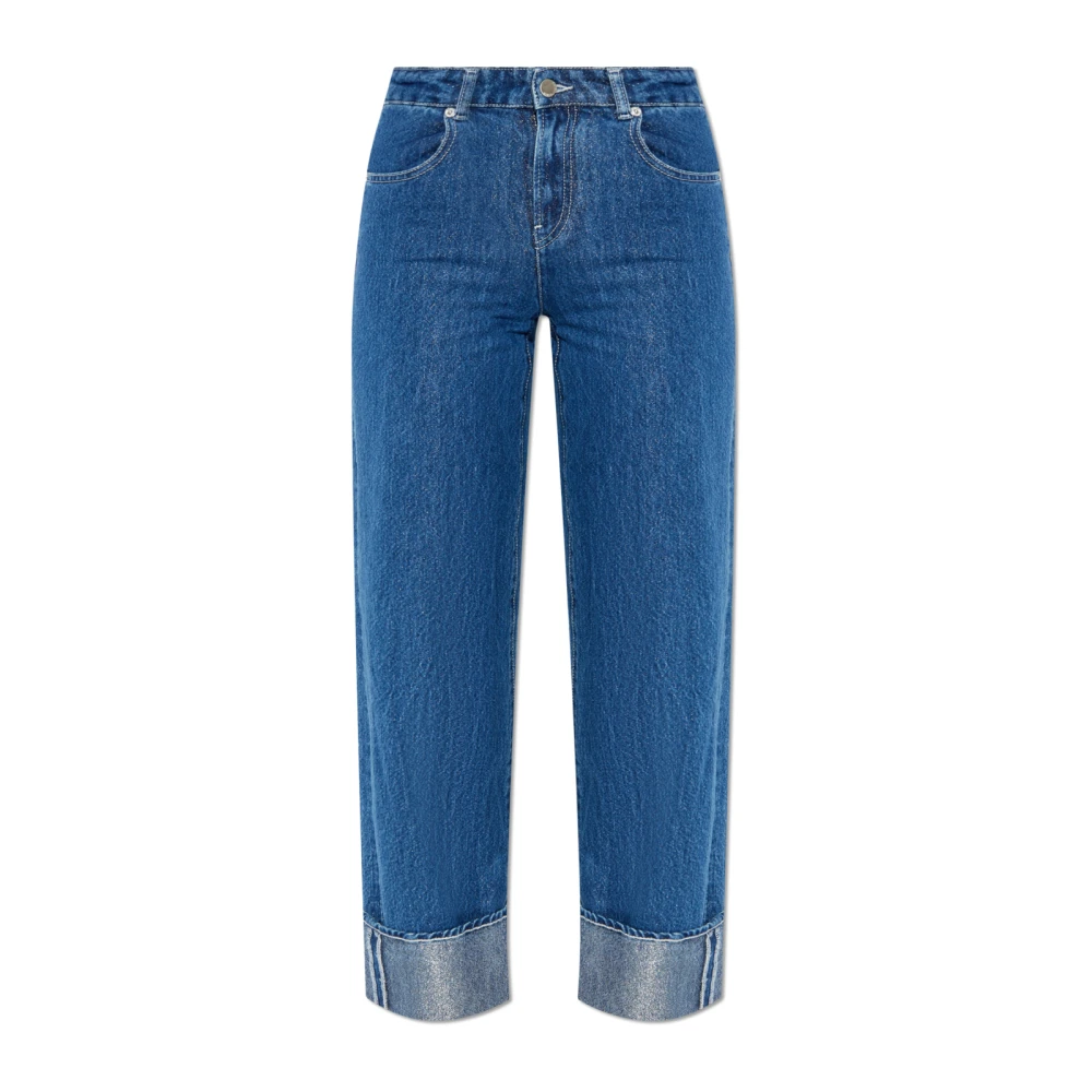 Emporio Armani Straight leg jeans Blue Dames