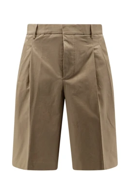 Virgin Wool Tailored Shorts