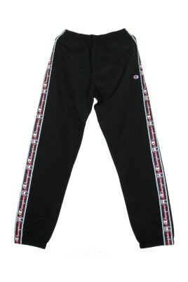 svarta-jogger-sweatpants-med-elastisk-mudd
