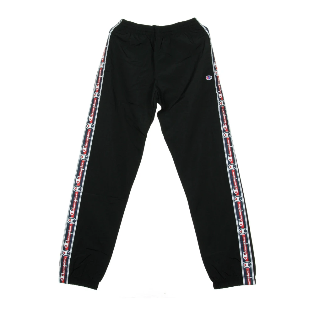 Champion Zwarte Jogger Sweatpants met elastische manchet Black Heren