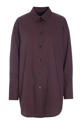 Chemisier SUISTUDIO Alec Soie Pure Violet - Taille UK4 Slim, Occasion Manque Un Bouton
