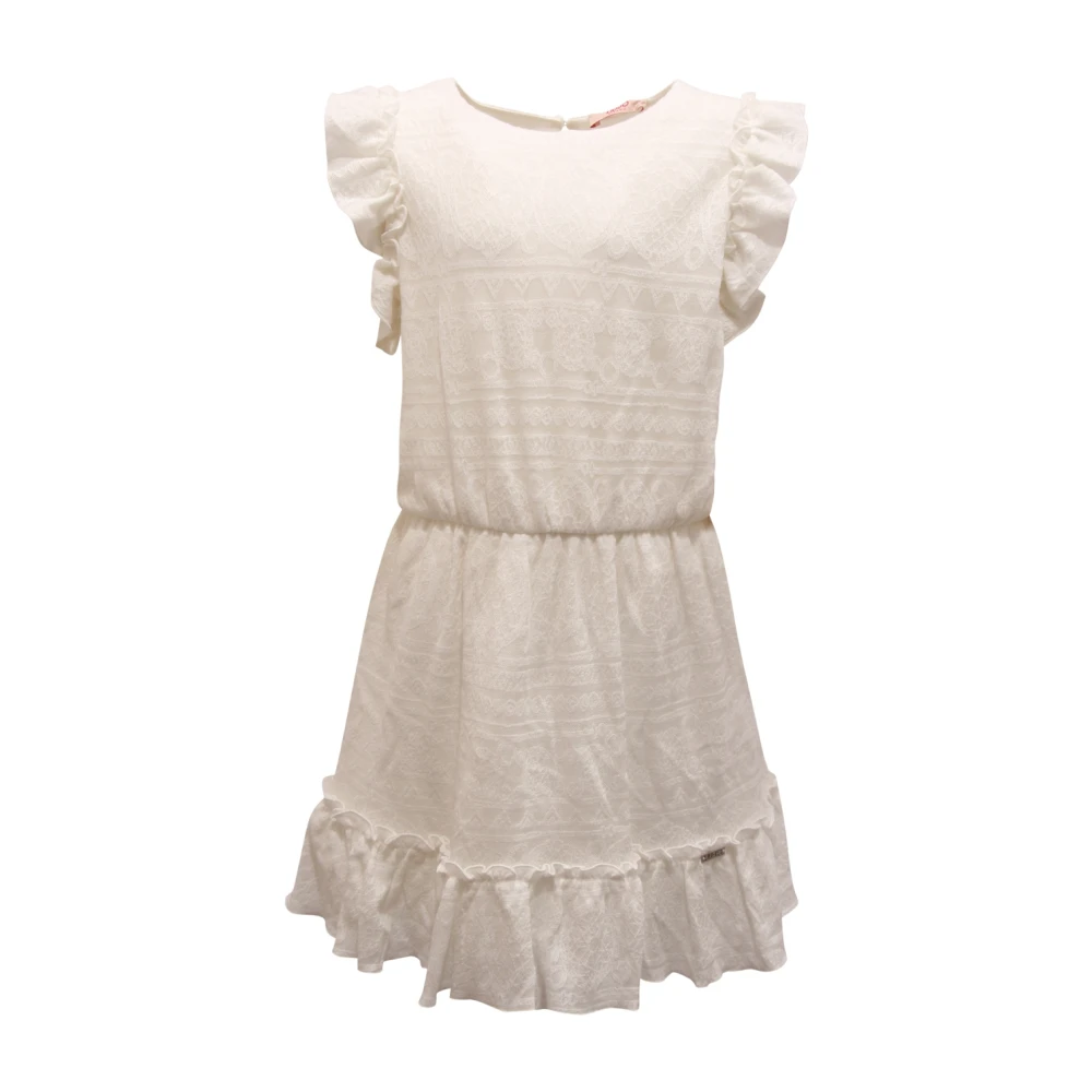 Liu Jo Vrouw Wit Abito Jersey
